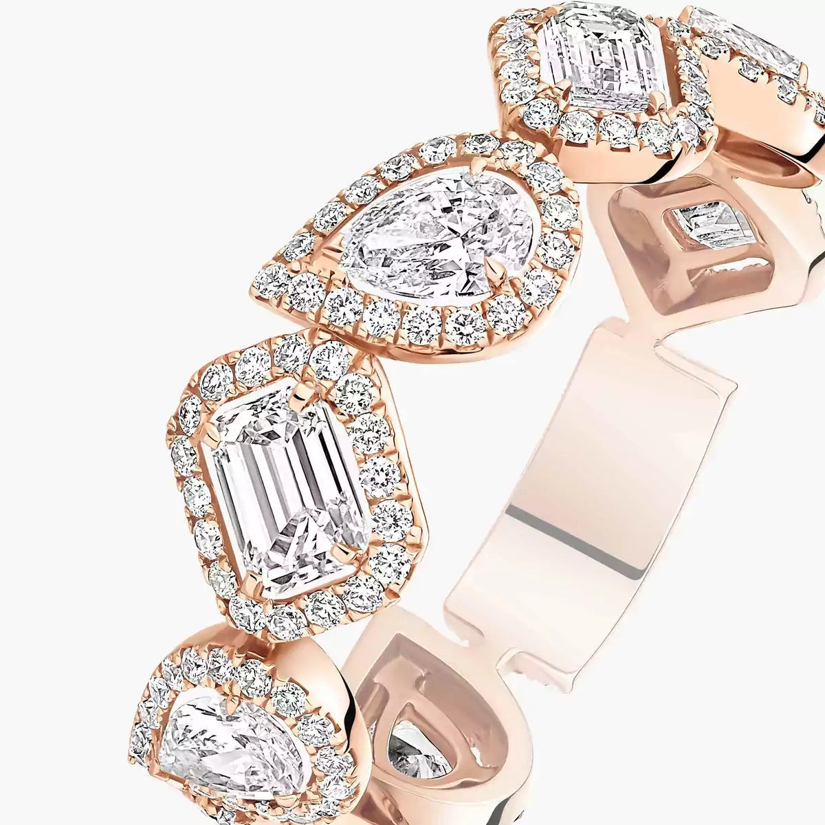 [Spark]Diamond Wedding Ring My Twin