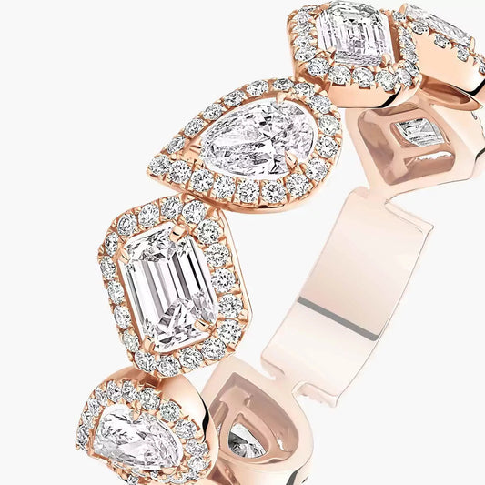 [Spark]Diamond Wedding Ring My Twin