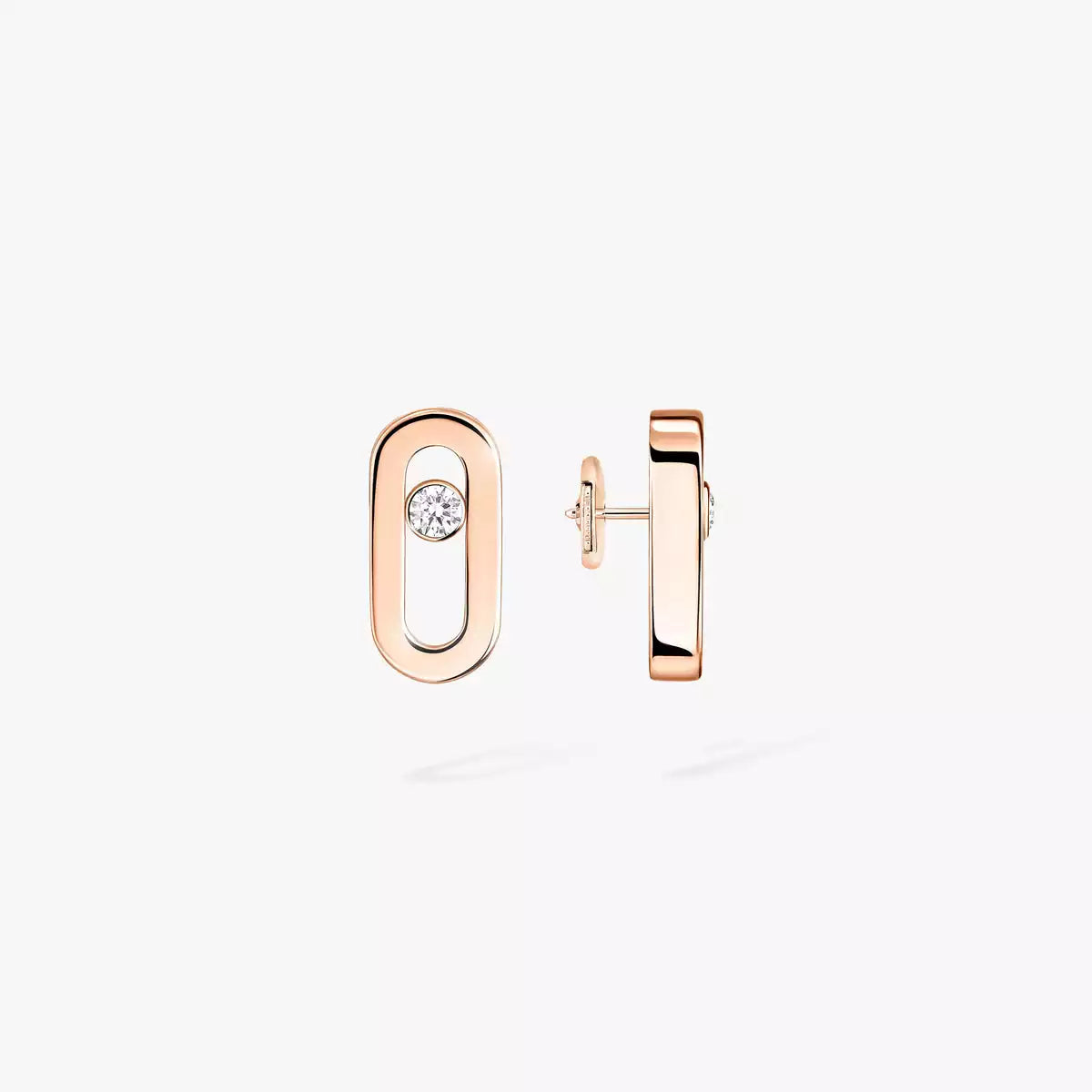 [Spark]Move Uno Diamond Stud Earrings
